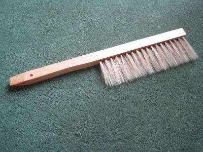 bee brush made from 100% horse hair