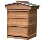 national hive with gabled roof